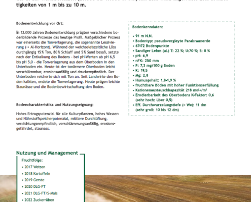Standortbeschreibung und Geologie